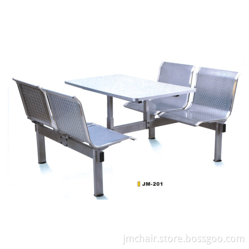 Metal Snack Desk and Chair (JM-201)